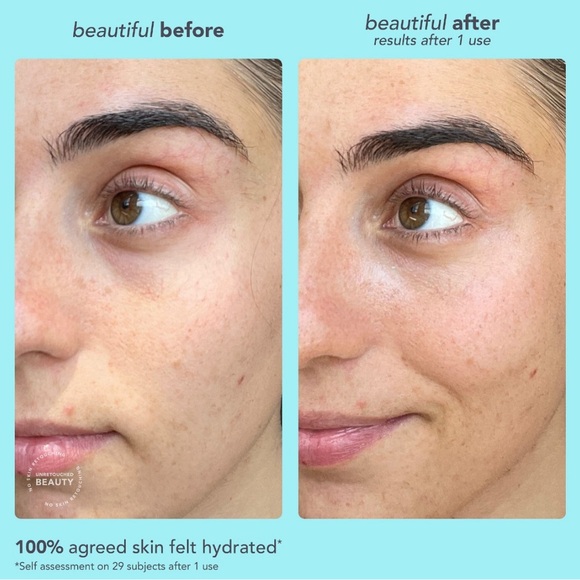 NIB Tula Skincare Glow + Get It Cooling & Brightening Eye Balm - Picture 3 of 12